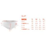 medidas para talle BAÑADOR-SLIP-HOMBRE