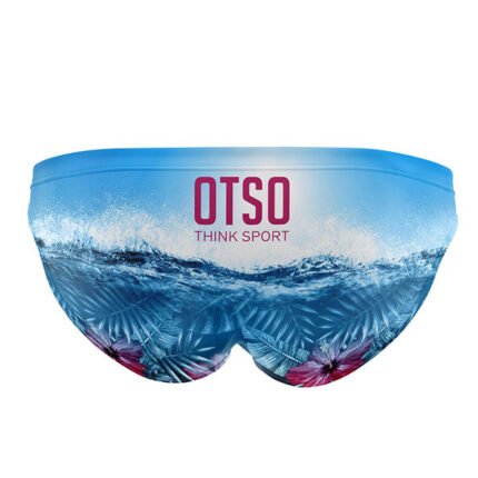 Este bañador ofrece un estilo atrevido y fresco que te transporta al espíritu de Kona, permitiéndote destacar en el agua con confianza y originalidad.
