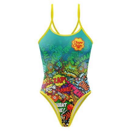Perfecto para nadadoras que desean mezclar diversión, calidad y un diseño llamativo en cada brazada.
