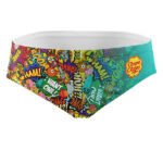 El Bañador Chupa Chups Comic de OTSO es una excelente opción para quienes buscan un estilo distintivo y funcional, brindando la combinación perfecta de comodidad, rendimiento y un toque de diversión.