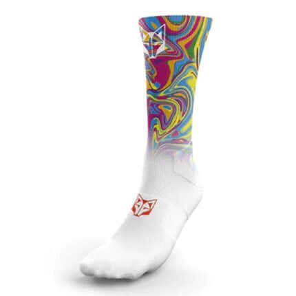 Perfectos para quienes desean añadir un toque de psicodelia y personalidad a su equipo sin sacrificar comodidad ni funcionalidad en cada pedaleada.
