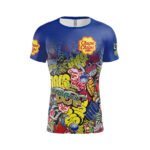 Esta camiseta es perfecta para quienes buscan un look distintivo, juvenil y de alto rendimiento. Con la Camiseta Chupa Chups Graffiti de OTSO ,