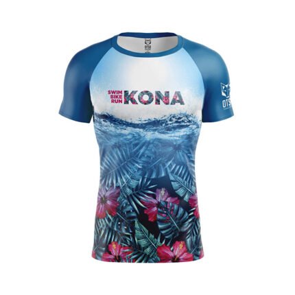 Camiseta de manga corta para hombre con diseño Kona - Triatlón