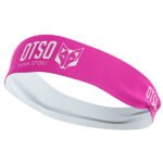 La cinta de cabeza - OTSO Sport Fluo Pink & White es ideal para corredores, ciclistas y atletas que valoran tanto el rendimiento como el estilo en un accesorio funcional y visualmente atractivo.