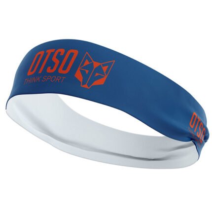 La cinta de cabeza - OTSO Sport Navy Blue & Fluo Orange es perfecta para quienes buscan un accesorio funcional y con personalidad, combinando rendimiento y estilo para acompañarte en cada entrenamiento o competencia.