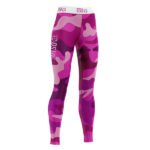 Un legging que fusiona el estilo audaz del camuflaje con un toque de elegancia rosa, perfecto para quienes buscan destacarse con energía y estilo.