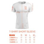 MEDIDAS PARA TALLES CAMISETA MANGA CORTA HOMBRE