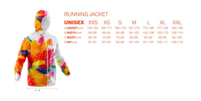 MEDIDAS PARA TALLES JACKET