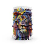 Este protector de cuello no solo captura la apariencia imponente de un león, sino que también inspira a llevar la valentía y el espíritu indomable del rey de la selva.