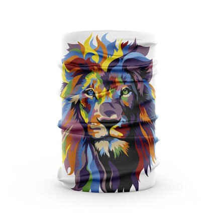 Este protector de cuello no solo captura la apariencia imponente de un león, sino que también inspira a llevar la valentía y el espíritu indomable del rey de la selva.