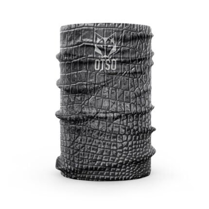 Este protector de cuello no solo evoca la apariencia enigmática de una serpiente negra, sino que también transmite una sensación de poder y estilo audaz.