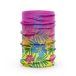 Este protector de cuello no solo captura la esencia de un jardín primaveral, sino que también ofrece una sensación de frescura y elegancia para quienes desean un toque de naturaleza en su día a día.