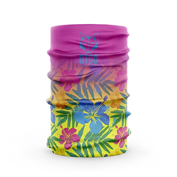 Protector de cuello - Floral Pink Este protector de cuello no solo captura la esencia de un jardín primaveral, sino que también ofrece una sensación de frescura y elegancia para quienes desean un toque de naturaleza en su día a día.