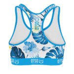 Este top deportivo no solo evoca la energía de la primavera, sino que también proporciona un ajuste perfecto y libertad de movimiento para quienes buscan entrenar con comodidad y un toque de frescura.