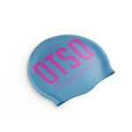 GORRA DE NATACIÓN - LIGHT BLUE & FLUO PINK - Imagen 2