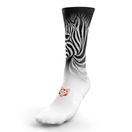 CALCETINES SUBLIMADOS - ZEBRA