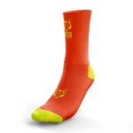 CALCETINES MULTISPORT MEDIUM CUT - FLOOOW FLUO ORANGE / FLUO YELLOW