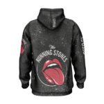 SUDADERA - RUNNING STONES BLACK - Imagen 2