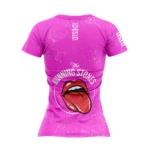 CAMISETA MANGA CORTA MUJER - RUNNING STONE PINK - Imagen 2